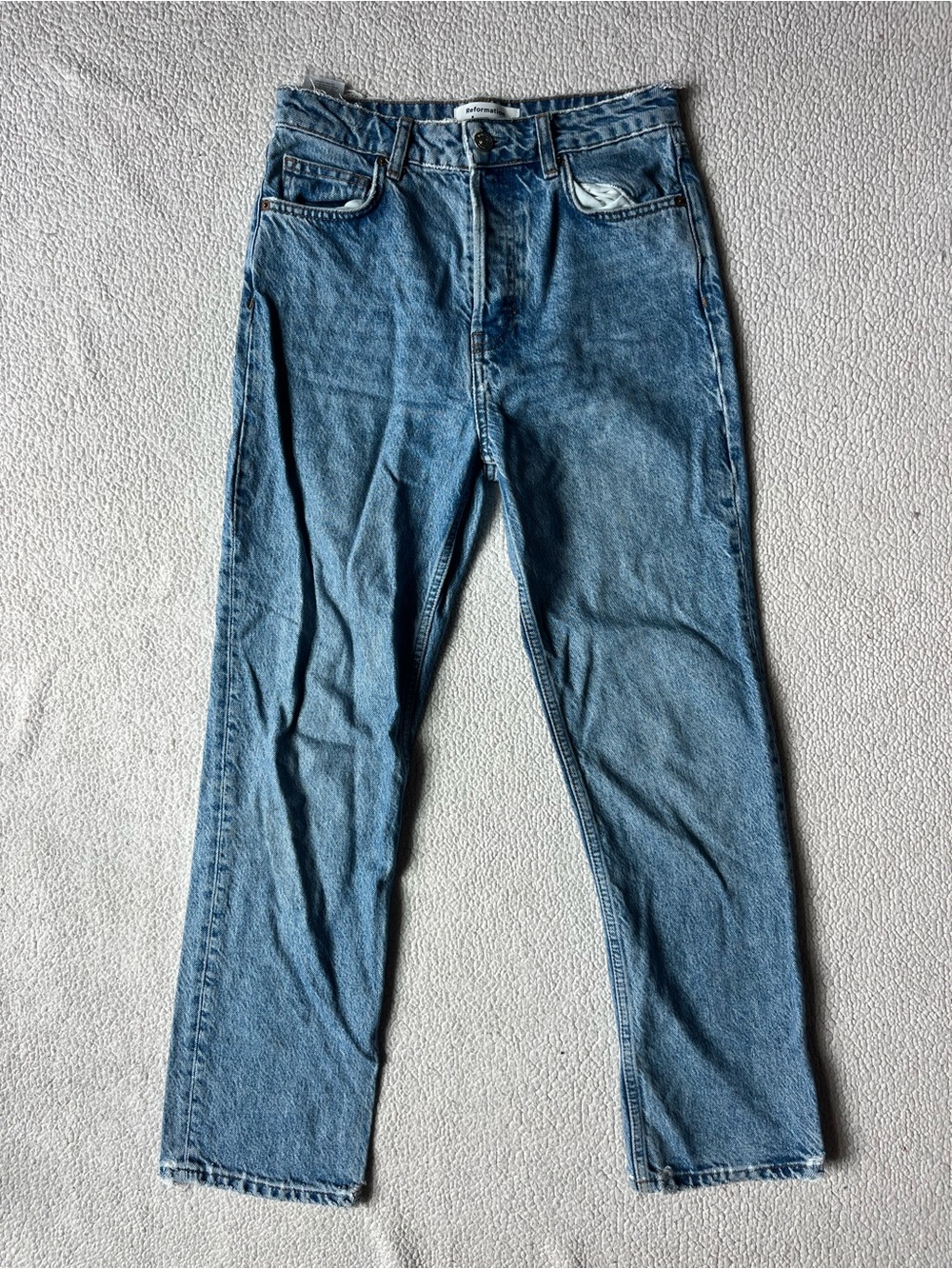 Reformation Jeans Cynthia High Rise Straight Jeans Womens 26